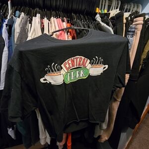 FRIENDS Black Short Sleeve Tee